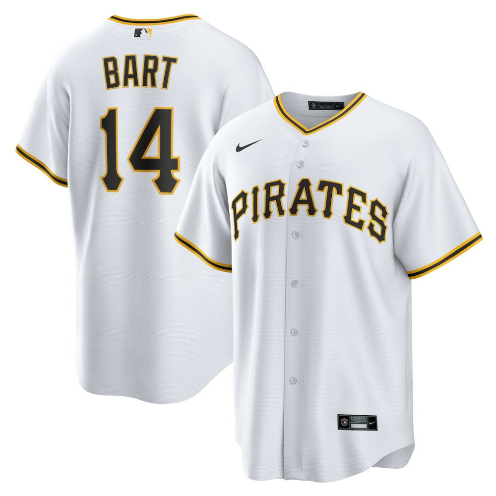 Joey Bart Pittsburgh Pirates Nike Home Replica Jersey | MLB On Sale