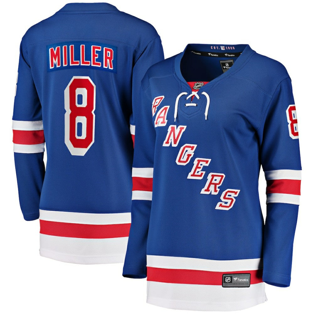 J.T. Miller New York Rangers Fanatics Women's Home Breakaway Player Jersey On Sale
