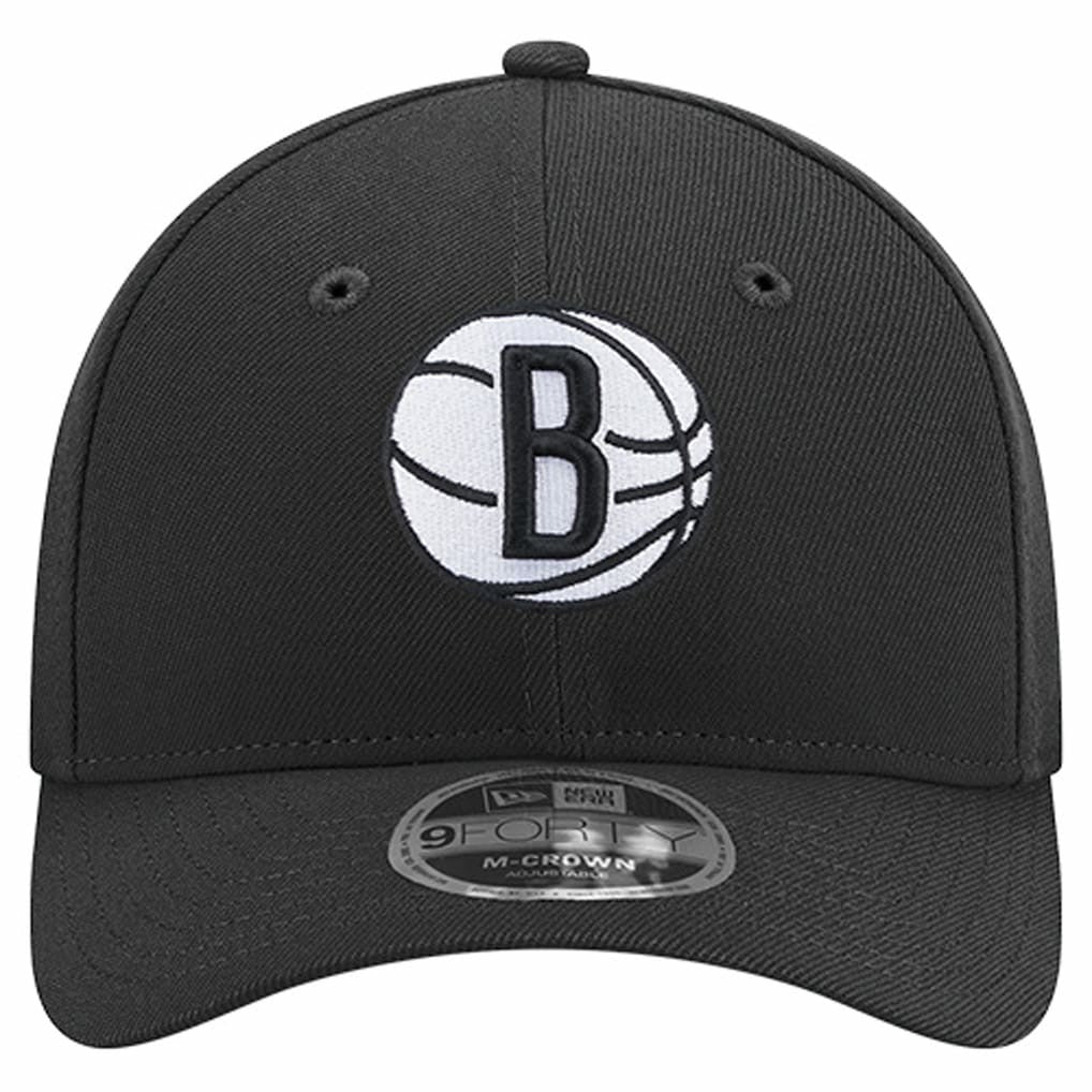 Brooklyn Nets 9FORTY Stock M-Crown Adjustable Hat Discount