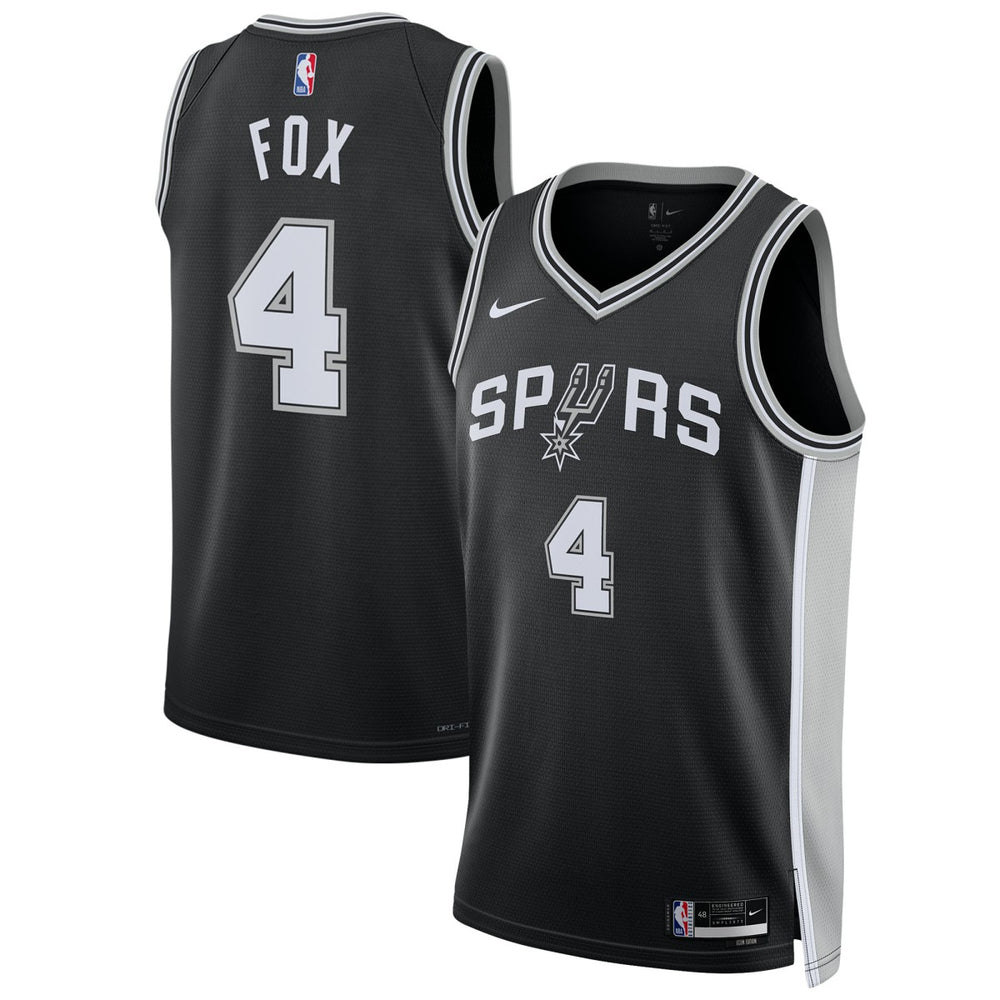 De'Aaron Fox San Antonio Spurs Unisex Swingman Player Jersey New