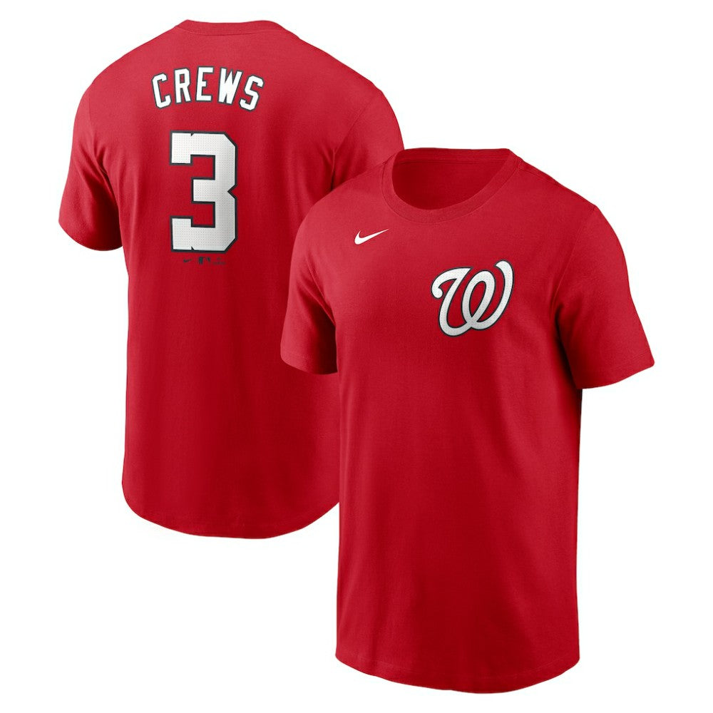Dylan Crews Washington Nationals Nike Fuse Name & Number T-Shirt | MLB Discount