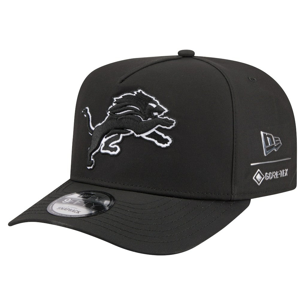 Detroit Lions New Era Gore-Tex A-Frame 9FIFTY Adjustable Hat
