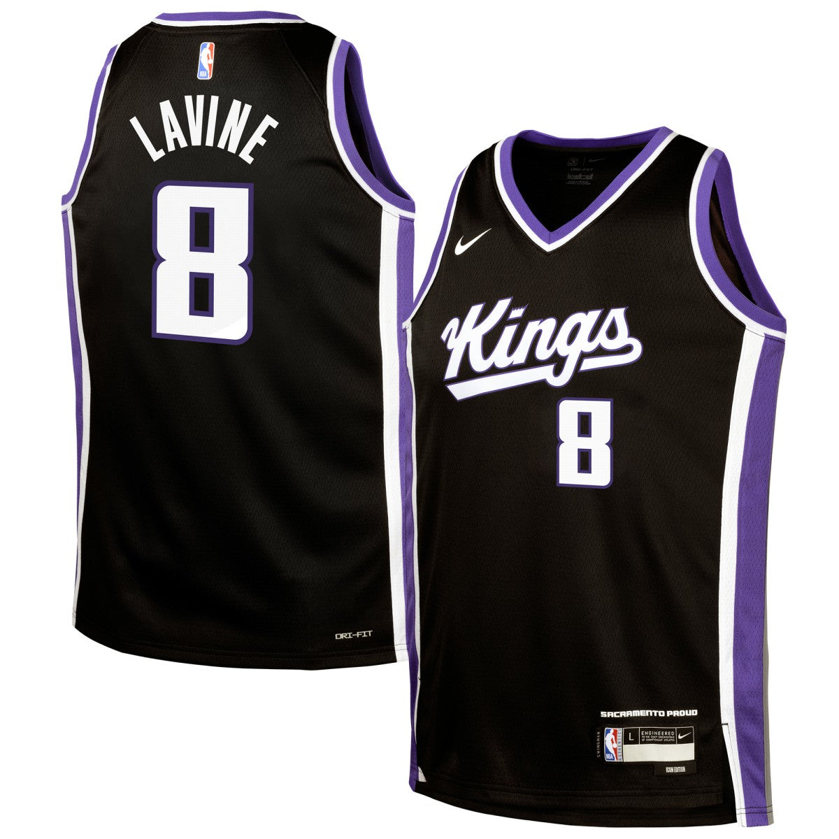 Zach LaVine Sacramento Kings Youth Swingman Jersey For Sale