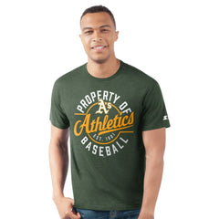 Athletics Starter Prime Time Property Of T-Shirt | MLB New
