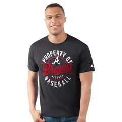Atlanta Braves Starter Prime Time Property Of T-Shirt | MLB Discount