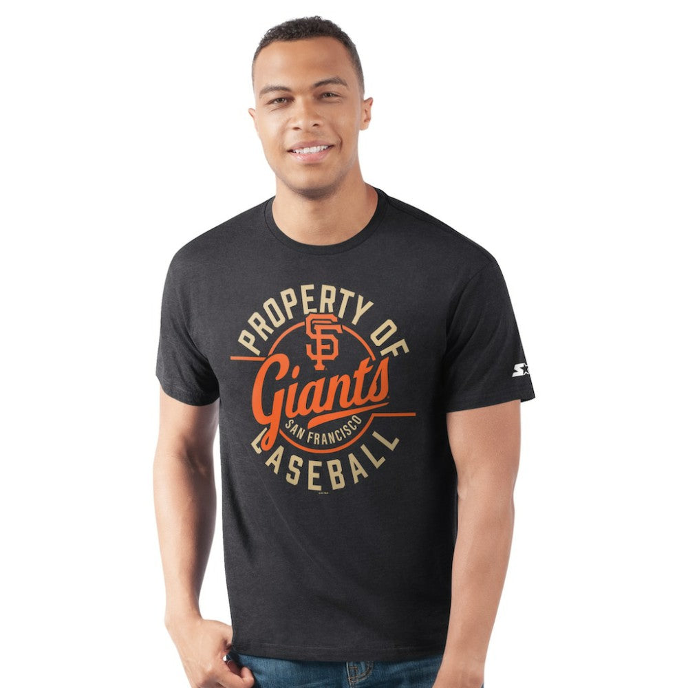 San Francisco Giants Starter Prime Time Property Of T-Shirt | MLB Outlet