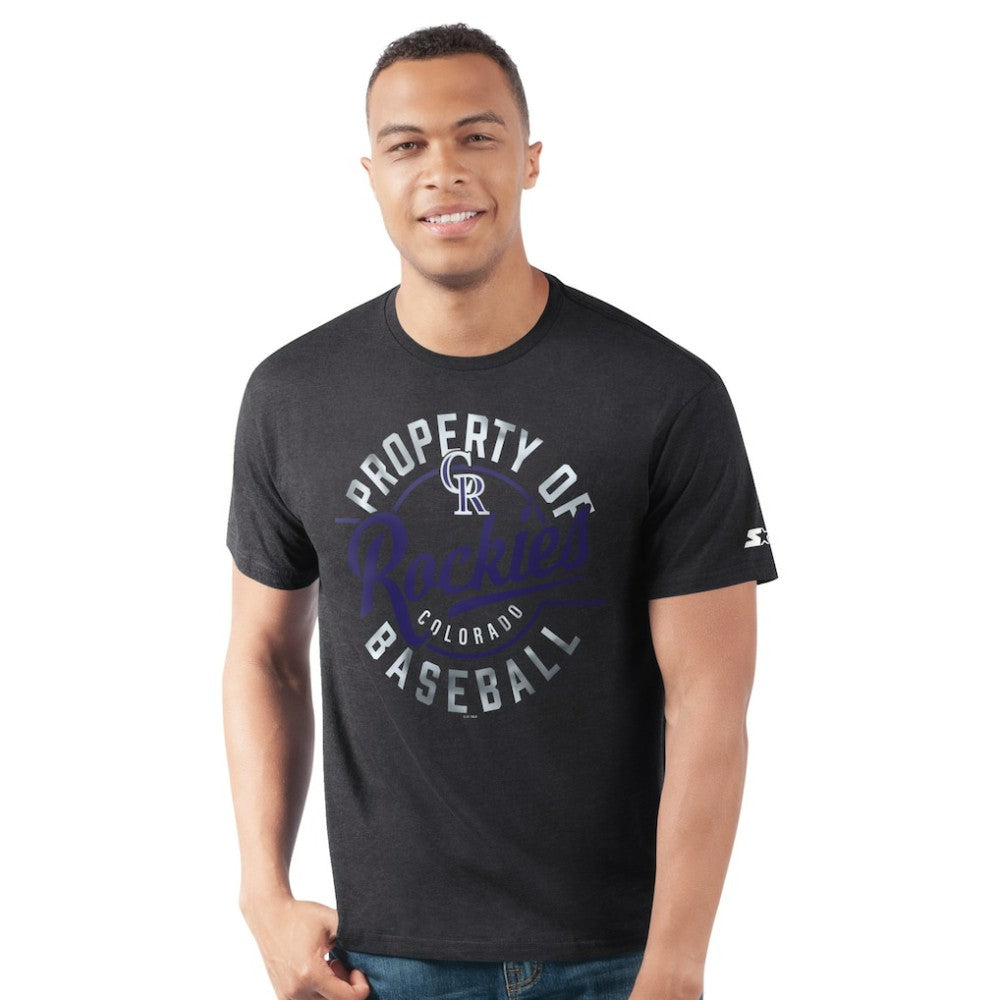 Colorado Rockies Starter Prime Time Property Of T-Shirt | MLB Shop