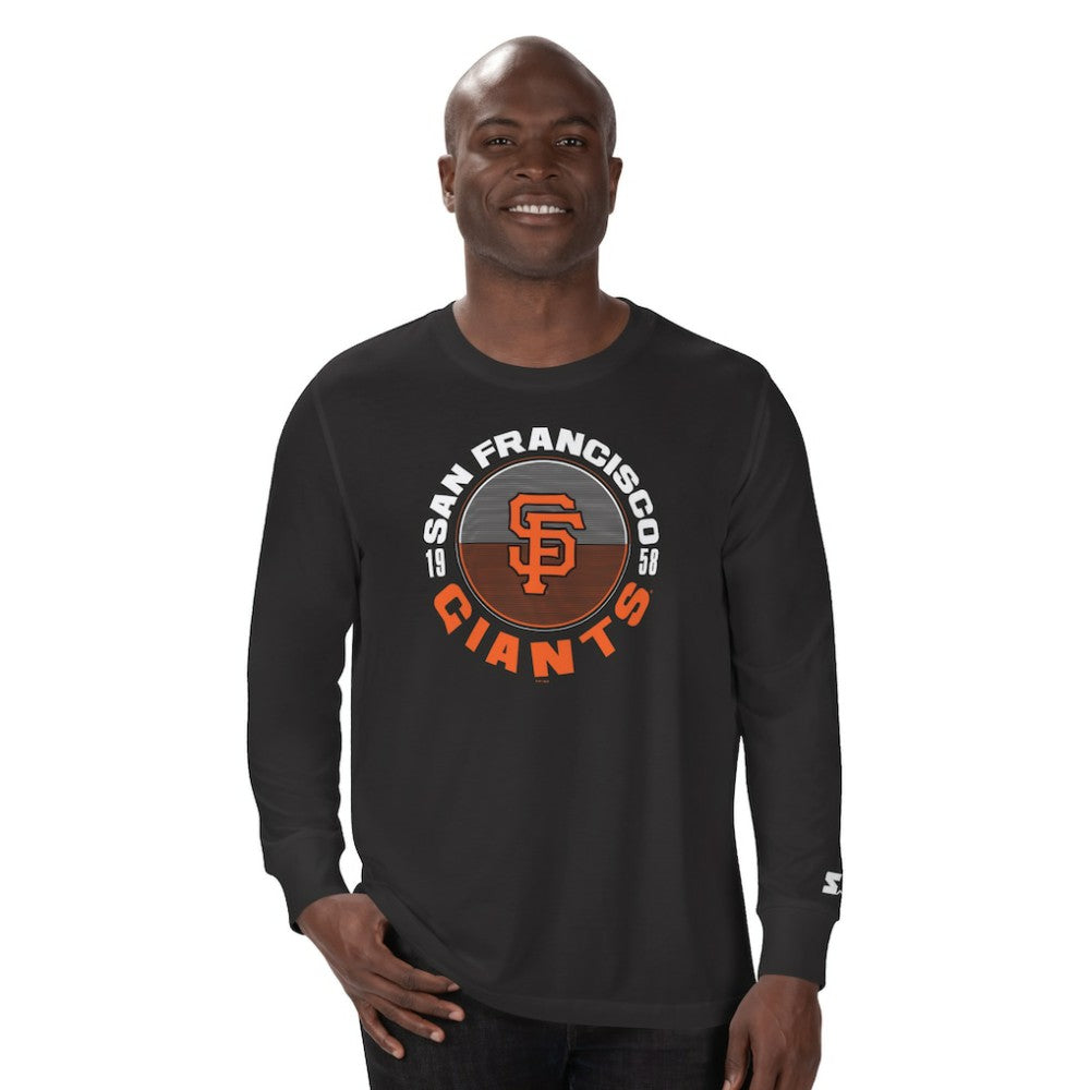 San Francisco Giants Starter Halftime Long Sleeve T-Shirt | MLB Discount