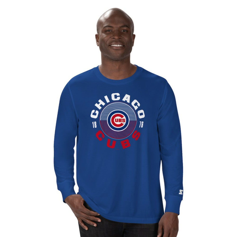 Chicago Cubs Starter Halftime Long Sleeve T-Shirt | MLB US