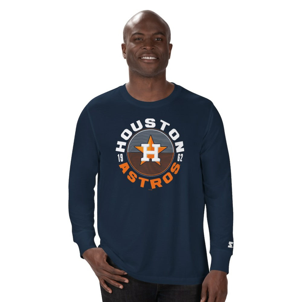 Houston Astros Starter Halftime Long Sleeve T-Shirt | MLB Shop