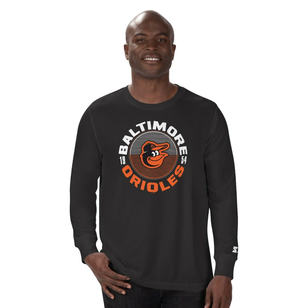 Baltimore Orioles Starter Halftime Long Sleeve T-Shirt | MLB For sale