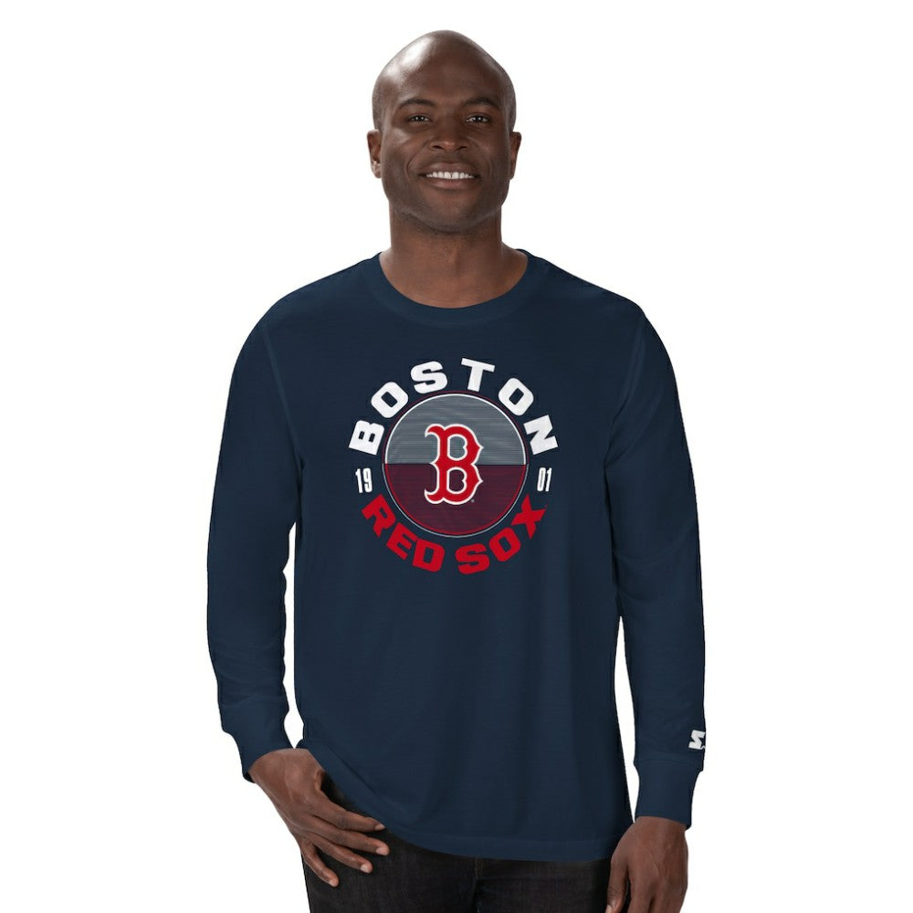 Boston Red Sox Starter Halftime Long Sleeve T-Shirt | MLB New