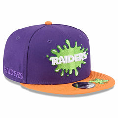 Las Vegas Raiders New Era Youth Nickelodeon Slime 9FIFTY Snapback Hat