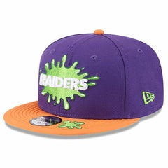 Las Vegas Raiders New Era Youth Nickelodeon Slime 9FIFTY Snapback Hat