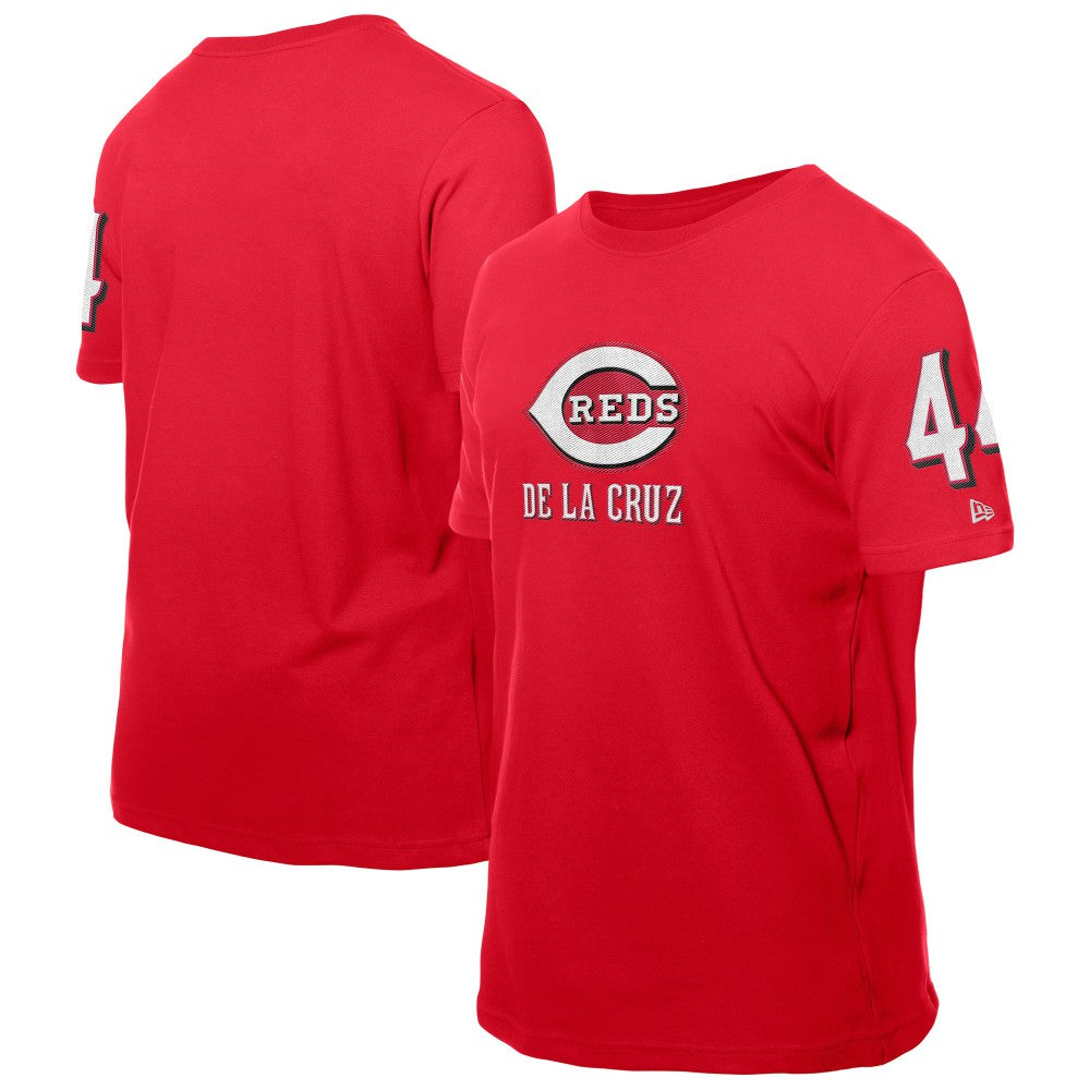 Elly De La Cruz Cincinnati Reds New Era Design Lab Name & Number T-Shirt | MLB Discount