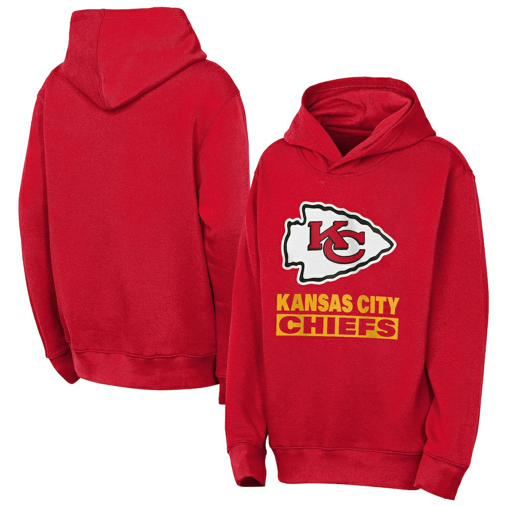 Kansas City Chiefs  Outerstuff Youth Back to Basics Hoodie