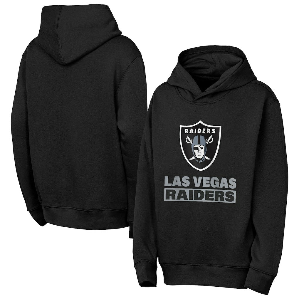 Las Vegas Raiders  Outerstuff Youth Back to Basics Hoodie