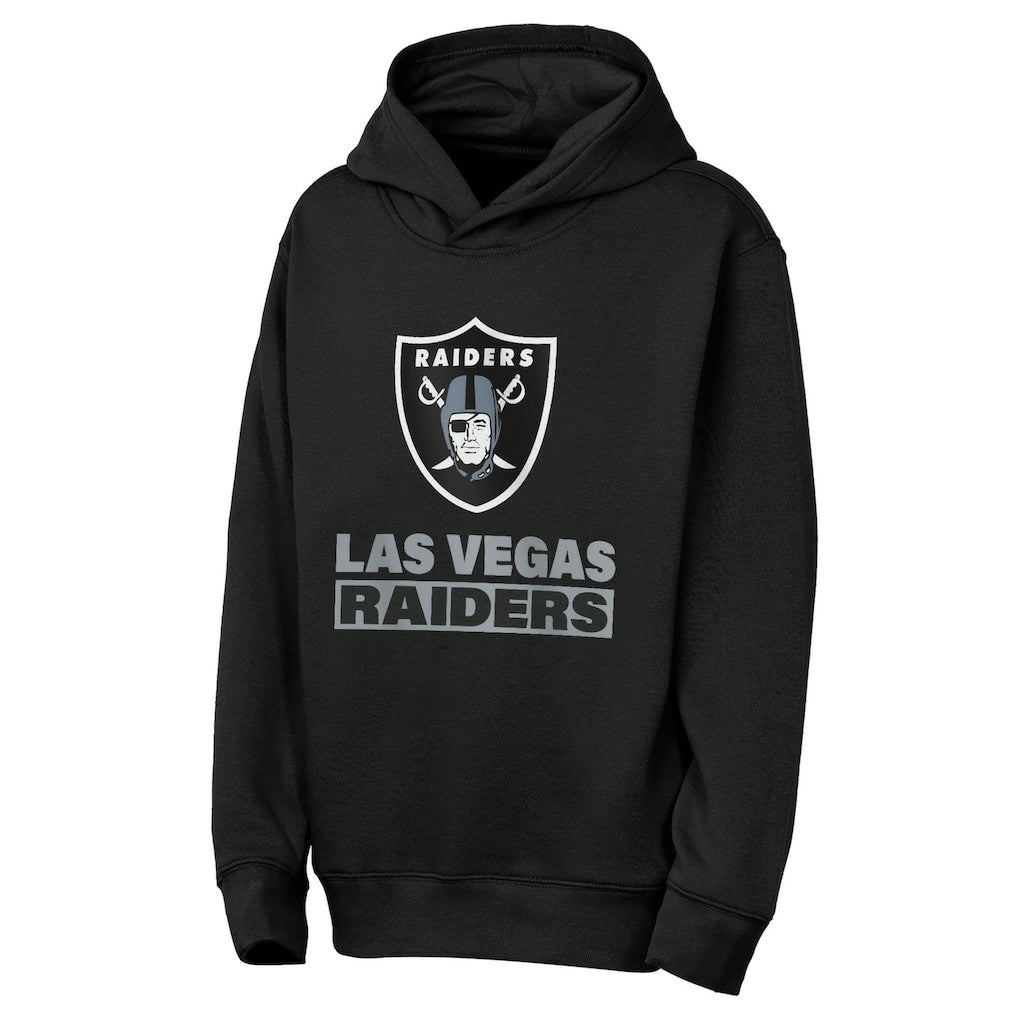 Las Vegas Raiders  Outerstuff Youth Back to Basics Hoodie