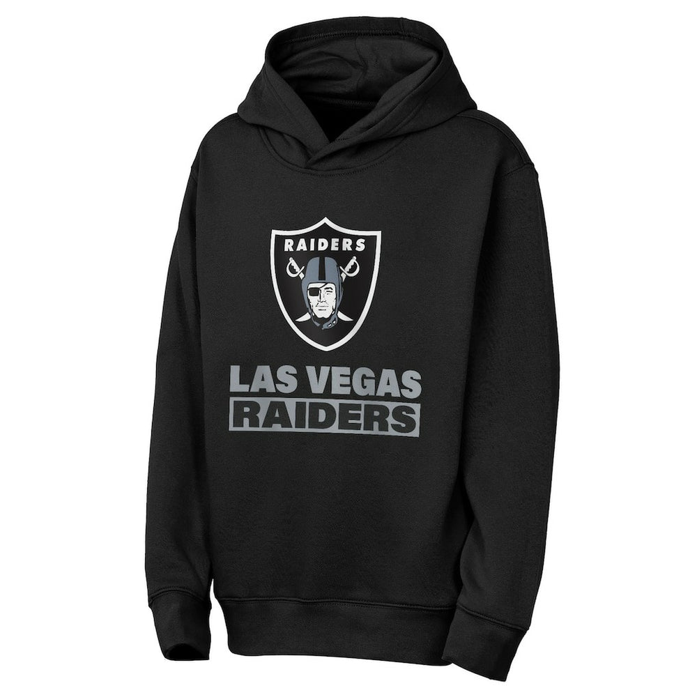 Las Vegas Raiders  Outerstuff Youth Back to Basics Hoodie