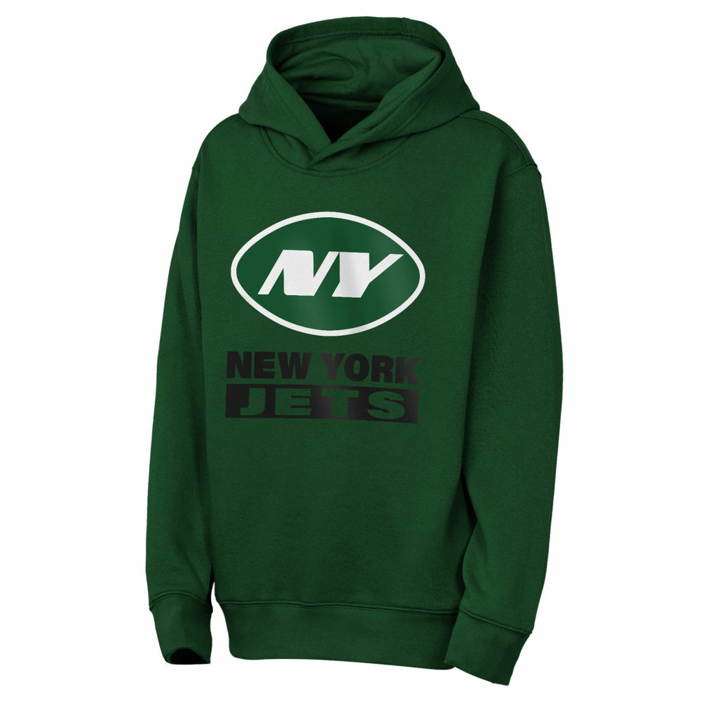 New York Jets  Outerstuff Youth Back to Basics Hoodie