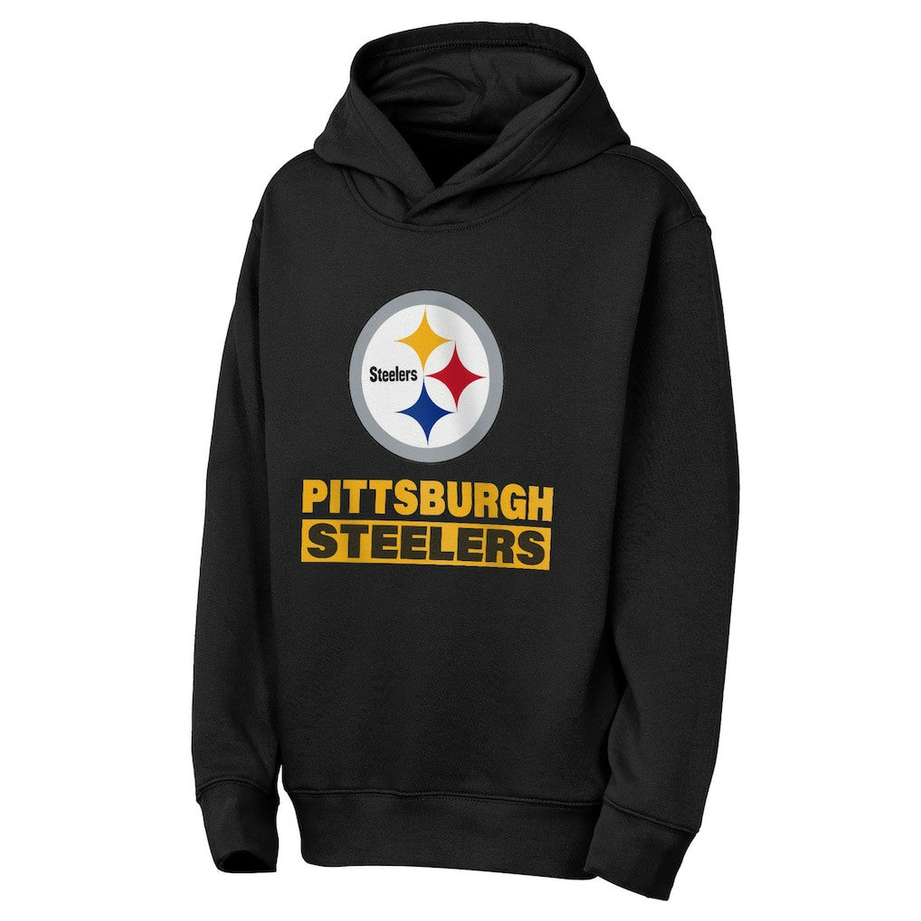 Pittsburgh Steelers  Outerstuff Youth Back to Basics Hoodie