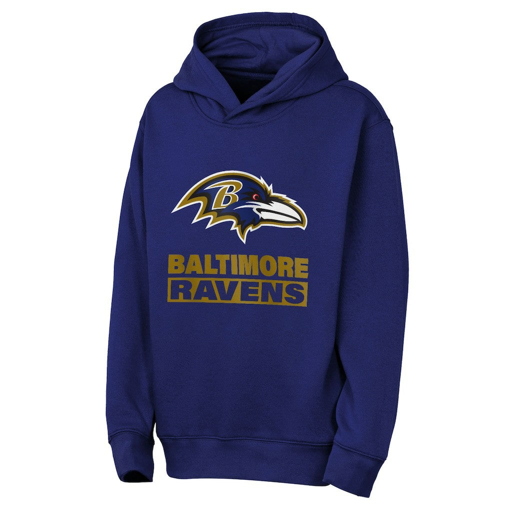 Baltimore Ravens  Outerstuff Youth Back to Basics Hoodie