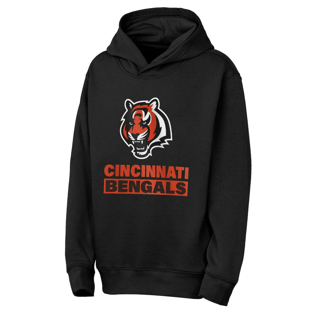 Cincinnati Bengals  Outerstuff Youth Back to Basics Hoodie