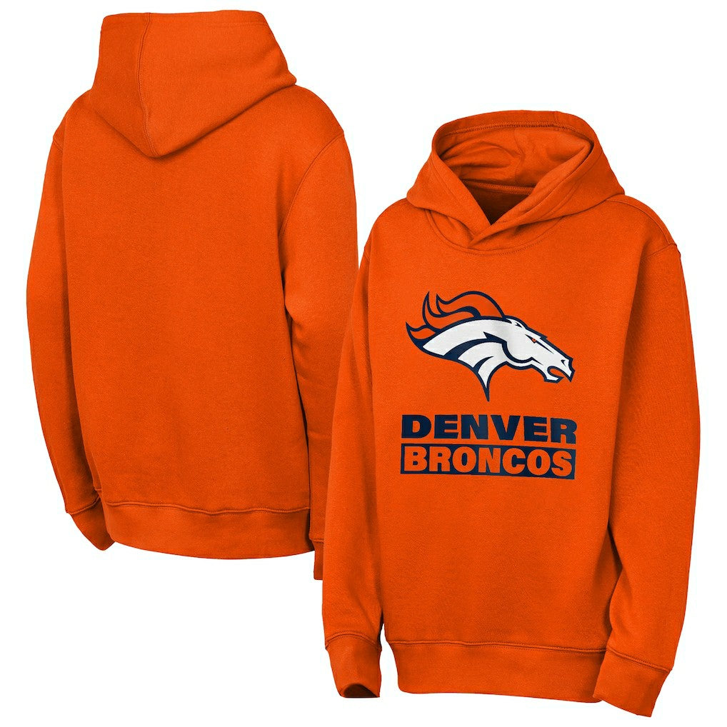 Denver Broncos  Outerstuff Youth Back to Basics Hoodie