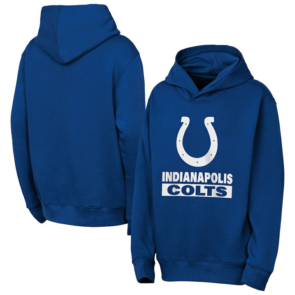 Indianapolis Colts  Outerstuff Youth Back to Basics Hoodie