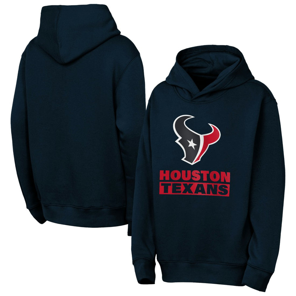 Houston Texans  Outerstuff Youth Back to Basics Hoodie