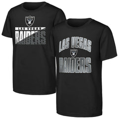 Las Vegas Raiders  Outerstuff Youth Never Quit 2-Pack T-Shirt Set