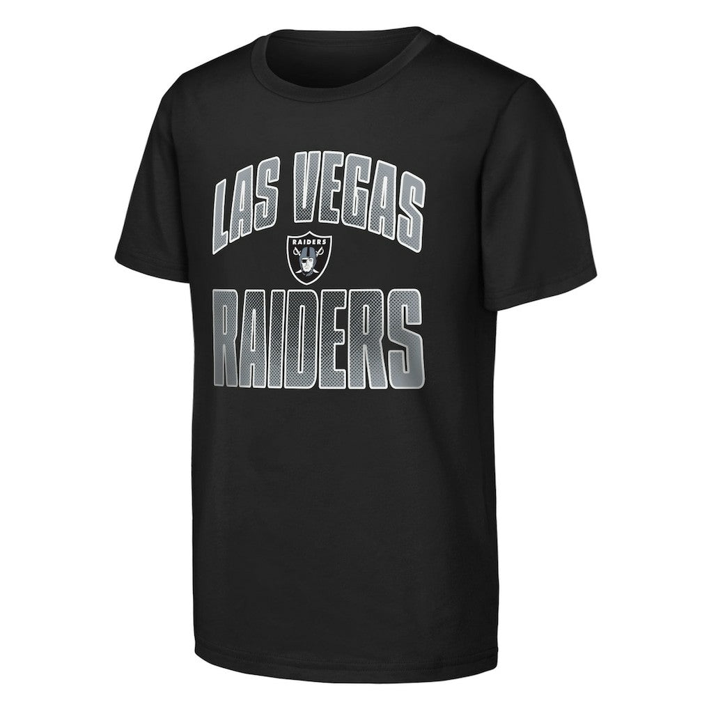 Las Vegas Raiders  Outerstuff Youth Never Quit 2-Pack T-Shirt Set