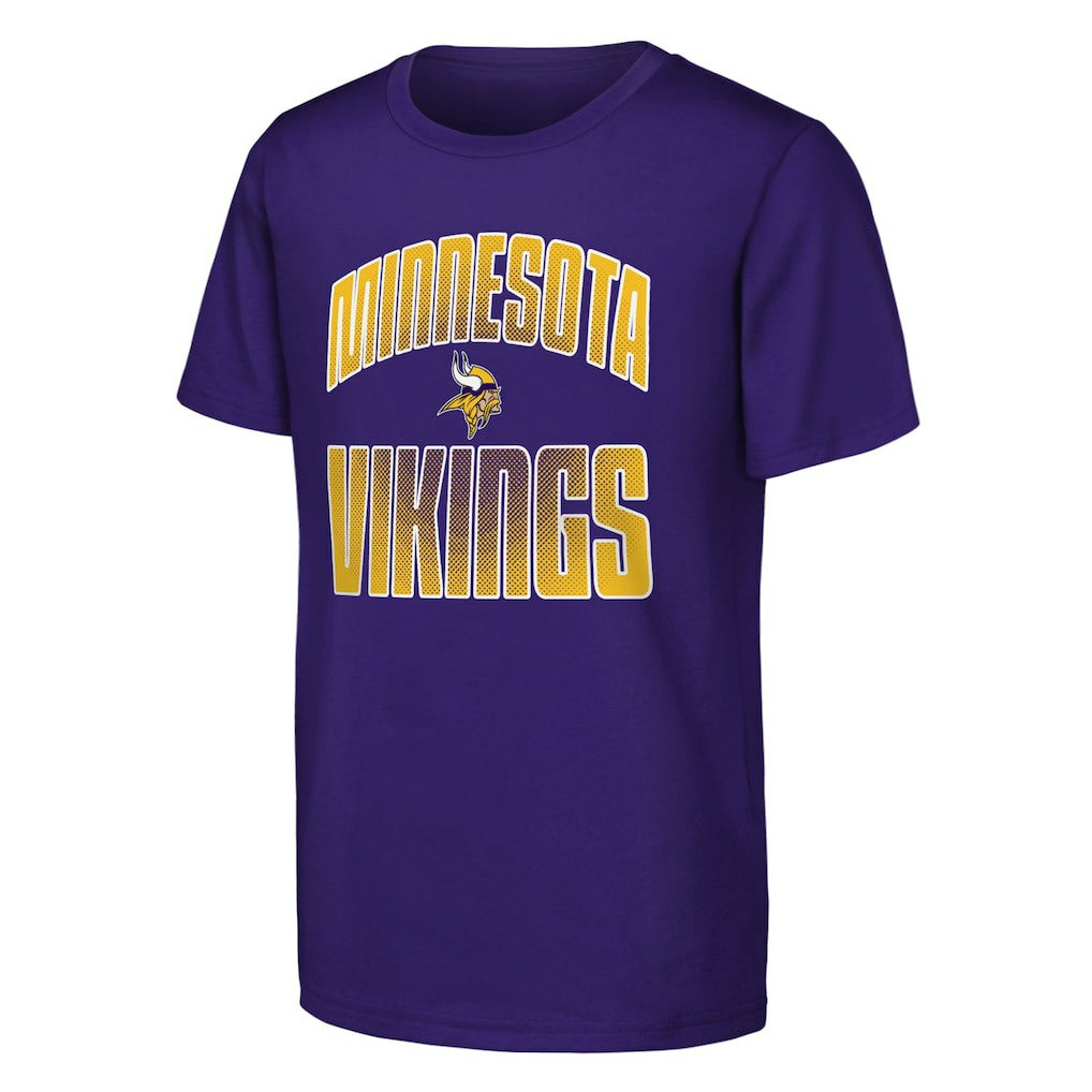 Minnesota Vikings  Outerstuff Youth Never Quit 2-Pack T-Shirt Set