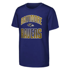 Baltimore Ravens  Outerstuff Youth Never Quit 2-Pack T-Shirt Set