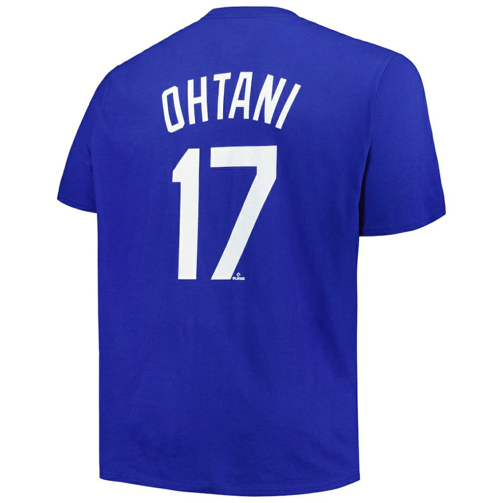 Shohei Ohtani Los Angeles Dodgers Profile Big & Tall Name & Number T-Shirt | MLB Sale