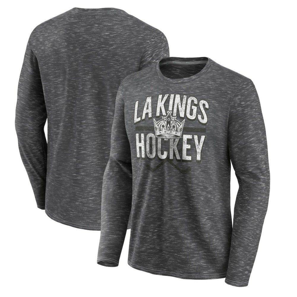 Los Angeles Kings Fanatics Logo Long Sleeve T-Shirt For Sale