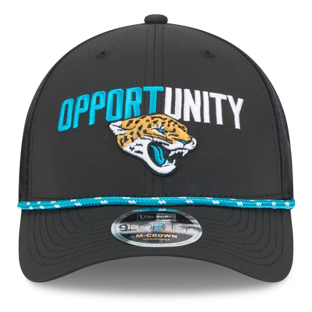 Jacksonville Jaguars New Era 2025 Inspire Change 9FORTY M-Crown Adjustable Hat