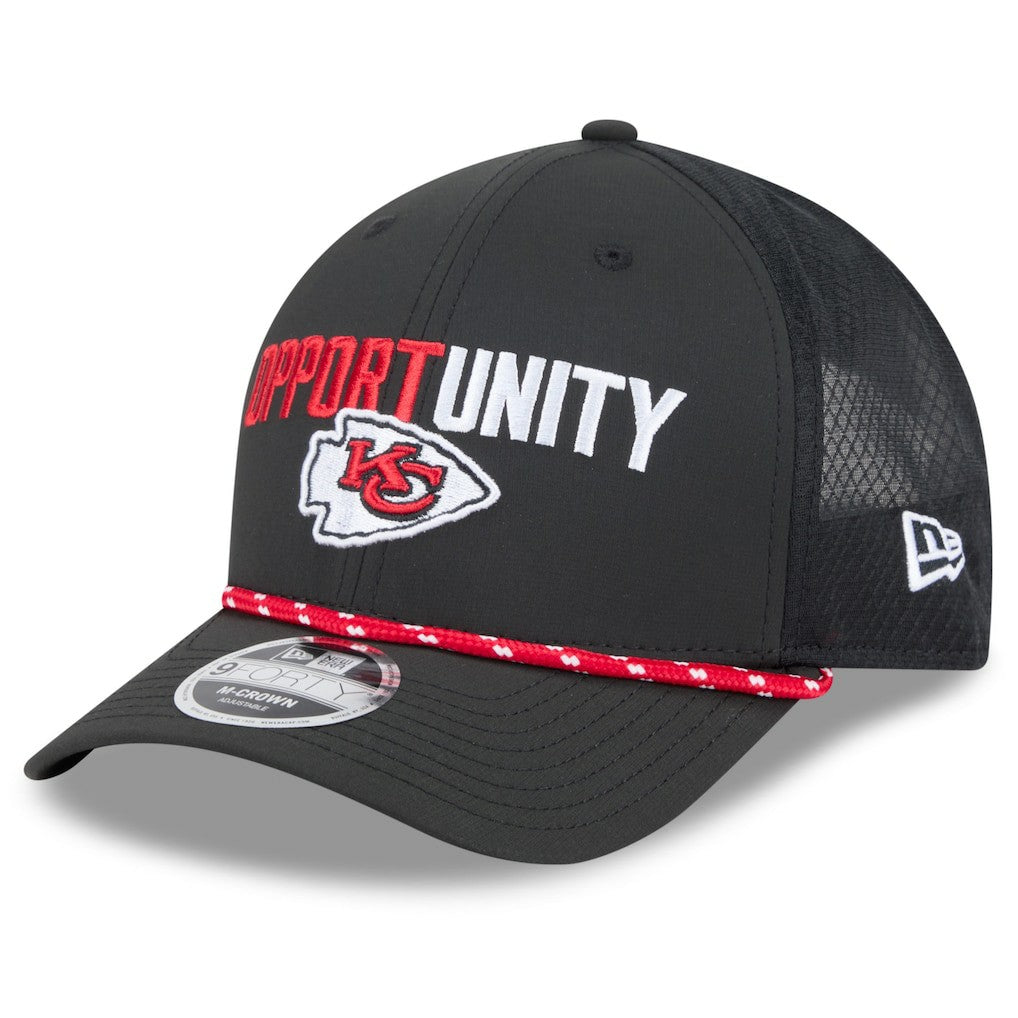 Kansas City Chiefs New Era 2025 Inspire Change 9FORTY M-Crown Adjustable Hat