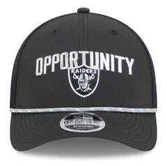 Las Vegas Raiders New Era 2025 Inspire Change 9FORTY M-Crown Adjustable Hat