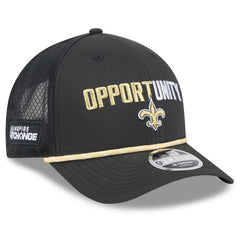 New Orleans Saints New Era 2025 Inspire Change 9FORTY M-Crown Adjustable Hat