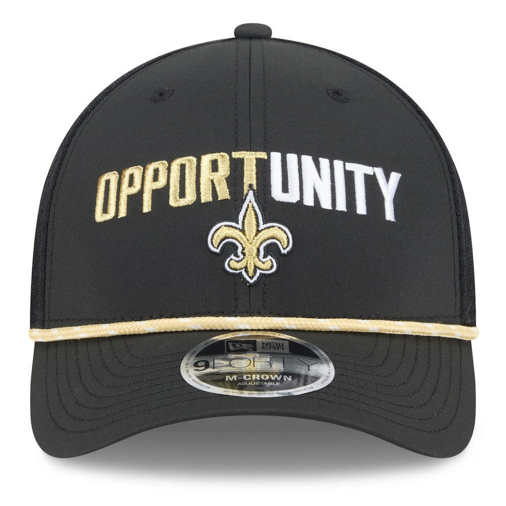 New Orleans Saints New Era 2025 Inspire Change 9FORTY M-Crown Adjustable Hat