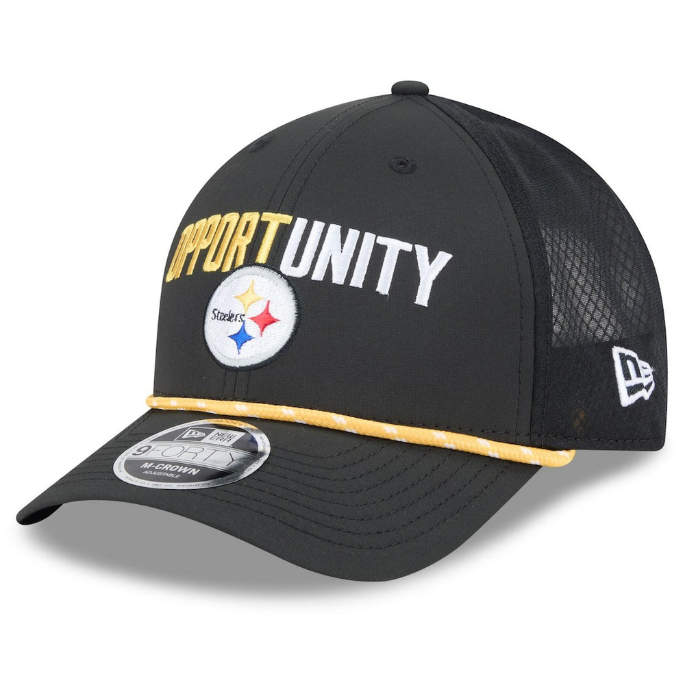 Pittsburgh Steelers New Era 2025 Inspire Change 9FORTY M-Crown Adjustable Hat