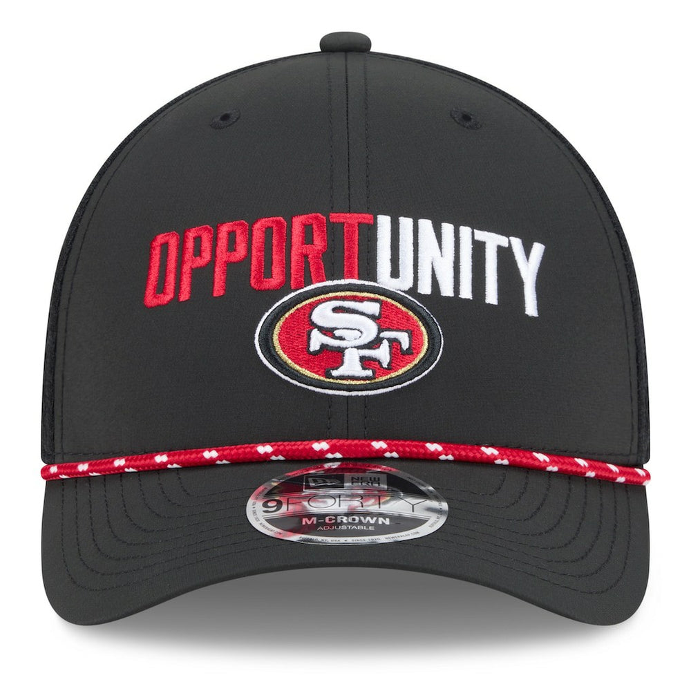 San Francisco 49ers New Era 2025 Inspire Change 9FORTY M-Crown Adjustable Hat