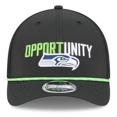 Seattle Seahawks New Era 2025 Inspire Change 9FORTY M-Crown Adjustable Hat