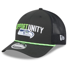 Seattle Seahawks New Era 2025 Inspire Change 9FORTY M-Crown Adjustable Hat