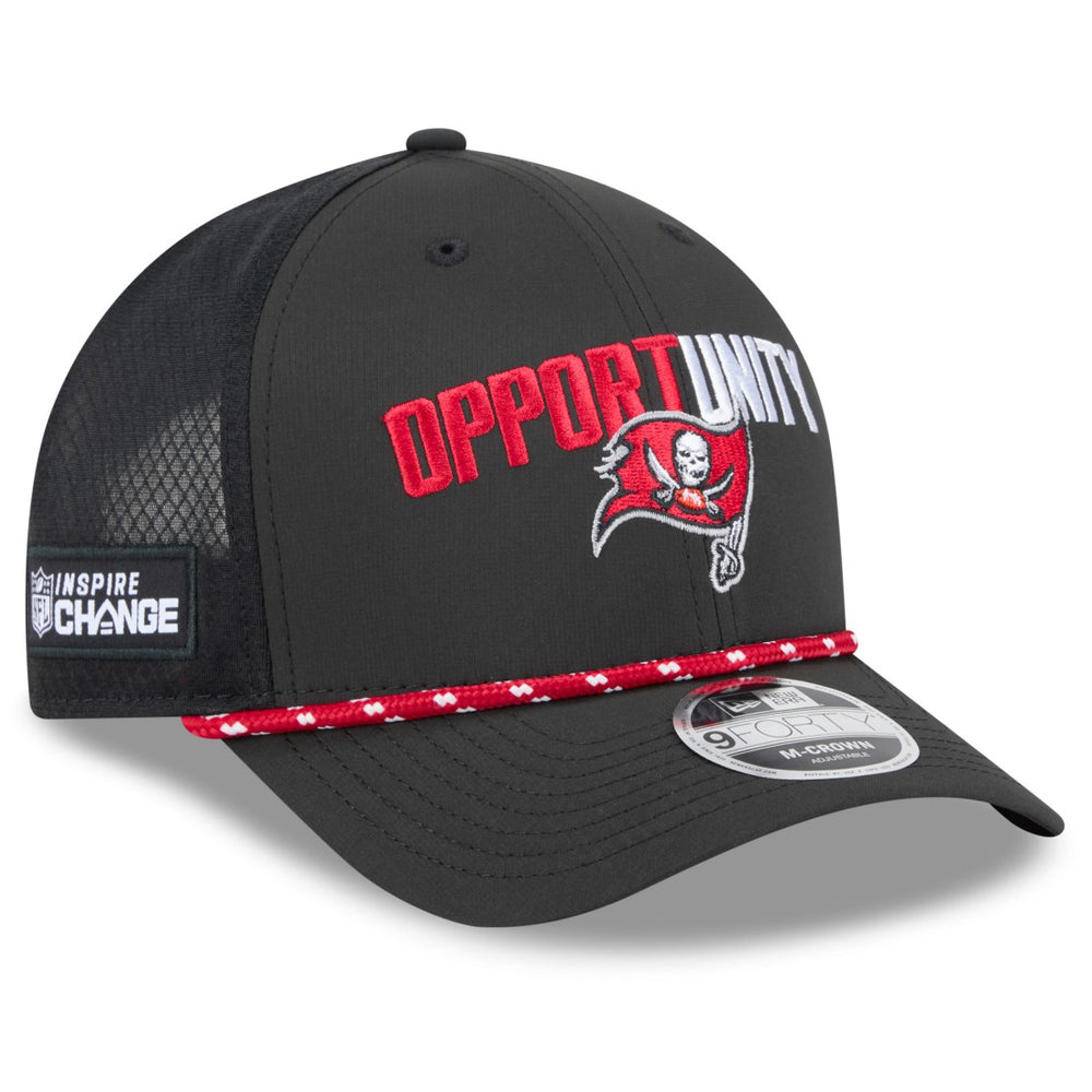 Tampa Bay Buccaneers New Era 2025 Inspire Change 9FORTY M-Crown Adjustable Hat