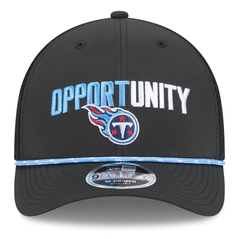 Tennessee Titans New Era 2025 Inspire Change 9FORTY M-Crown Adjustable Hat