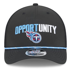 Tennessee Titans New Era 2025 Inspire Change 9FORTY M-Crown Adjustable Hat