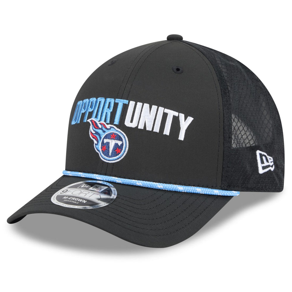 Tennessee Titans New Era 2025 Inspire Change 9FORTY M-Crown Adjustable Hat