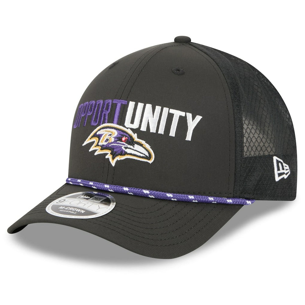 Baltimore Ravens New Era 2025 Inspire Change 9FORTY M-Crown Adjustable Hat